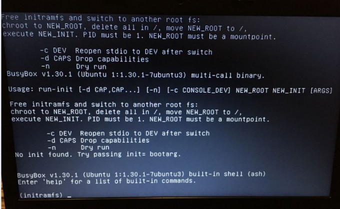 ubuntu 2204引导错误