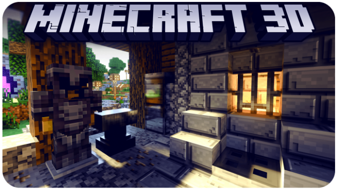 minecraft 3d 2