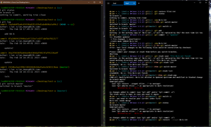bash powershell