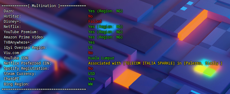 尼日利亚vps NAT4 1000m