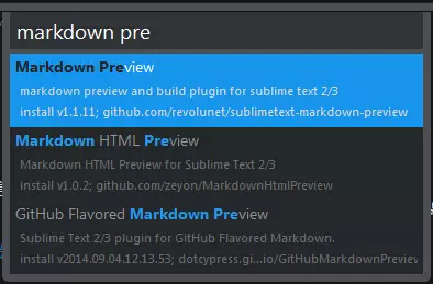 install markdown